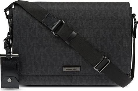 mens messenger bag michael kors|michael kors large messenger crossbody.